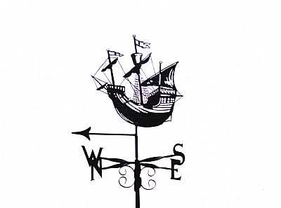 St Matthew galleon weathervane